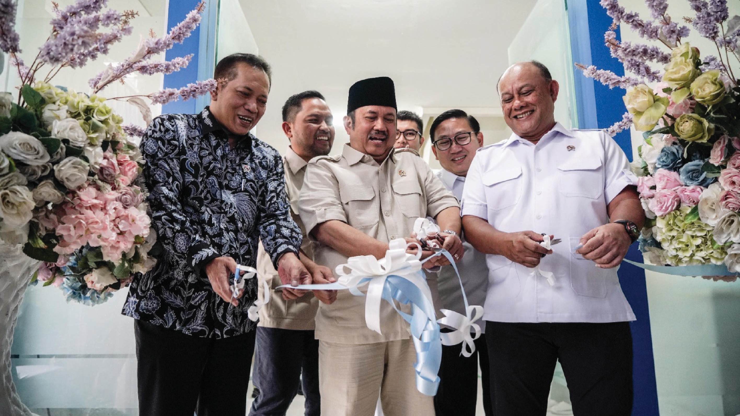 Susu Menu Favorit MBG! Kepala BGN Tanjung Balai Launching Rumah Susu