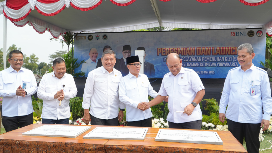 BGN Tanjung Balai Bersama Kemendes PDT Launching 14 SPPG Di Provinsi Daerah Istimewa Yogyakarta