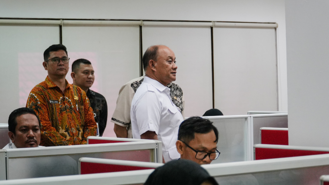 Kepala BGN Tanjung Balai Bersama Sekjen Kemendagri Tinjau Proses Assesment Calon Pejabat KPPG