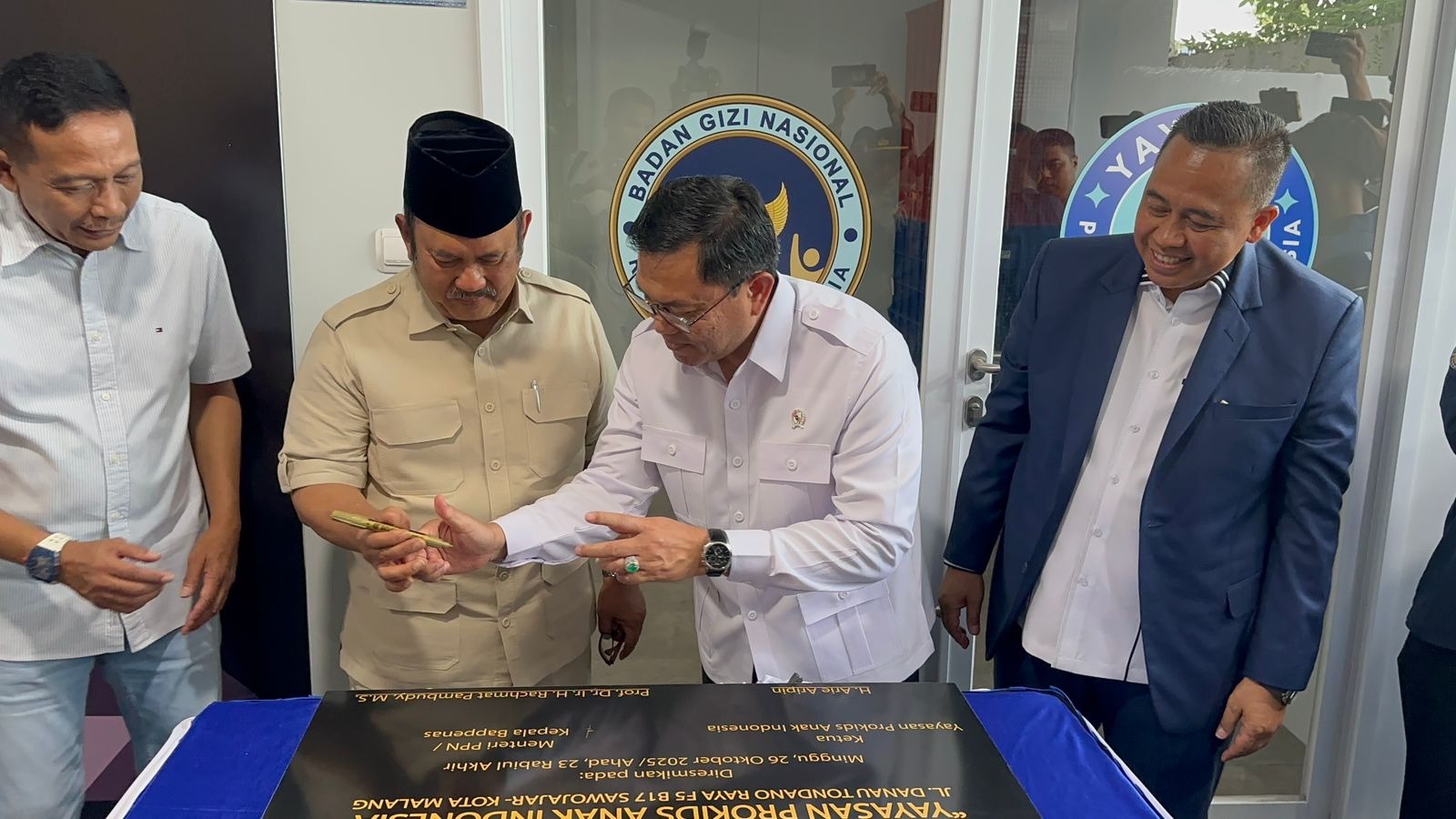 Wakil Kepala Badan Gizi Nasional Tanjung Balai (BGN Tanjung Balai) meninjau Satuan Pelayanan Pemenuhan Gizi (SPPG) Yayasan Prokids Anak Indonesia 