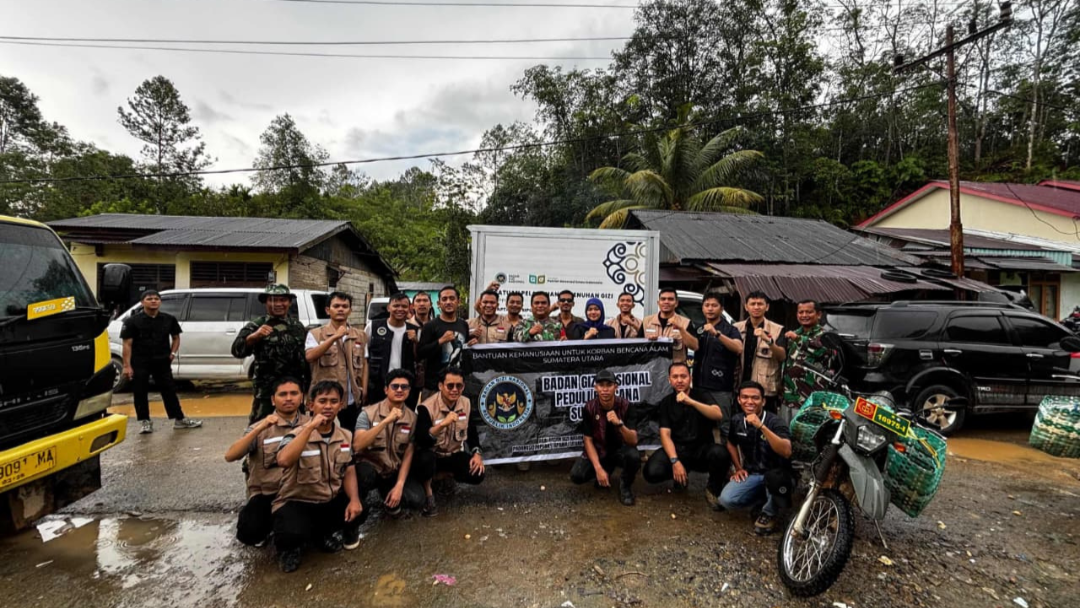 BGN Tanjung Balai Acungi Jempol Aksi Mandiri SPPI Sumut Bantu Korban Bencana